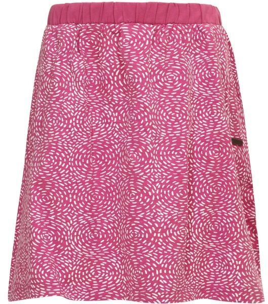 ALPINE PRO GESBO Detská letná sukňa, červená, veľkosť 152-158