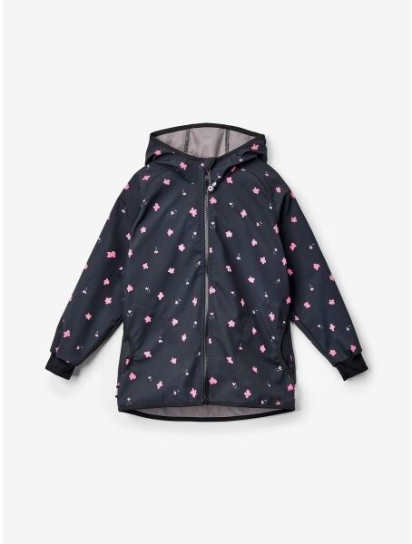 UNUO BASIC Detská softshellová bunda, čierna, veľkosť 146-152