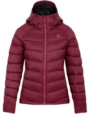 Dare2b TORREK BAFFLE Dámska prešívaná bunda, vínová, veľkosť