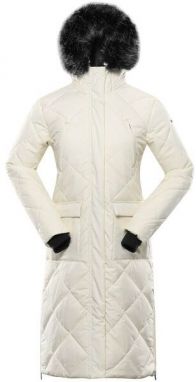 ALPINE PRO GOSBERA Dámsky kabát, béžová, veľkosť