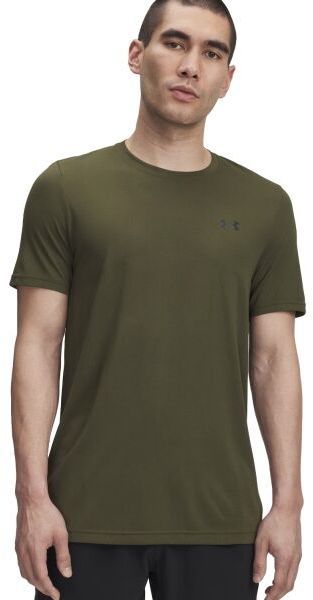 Under Armour RUSH LEGACY Pánske športové tričko, tmavo zelená, veľkosť M