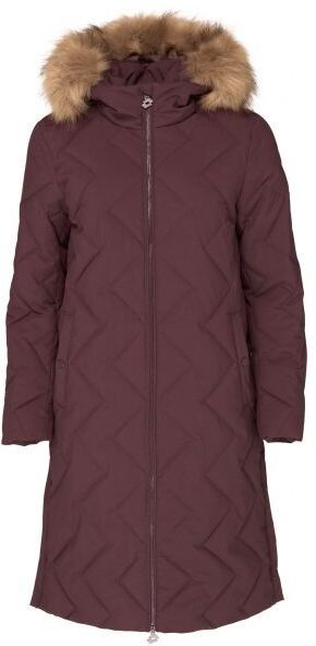 Lotto KAIA Dámsky prešívaný kabát, vínová, veľkosť