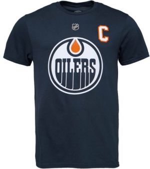 FANATICS EDMONTON OILERS - CONNOR MCDAVID Tričko, tmavo modrá, veľkosť XXL