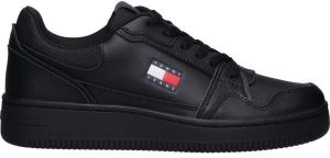 Tommy Hilfiger TJM RETRO BASKET Pánska vychádzková obuv, čierna, veľkosť