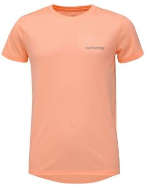 Klimatex ESSA Detské funkčné tričko s krátkym rukávom, oranžová, veľkosť