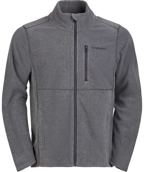 FUNDANGO JEFFREY Pánska flísová mikina, tmavo sivá, veľkosť