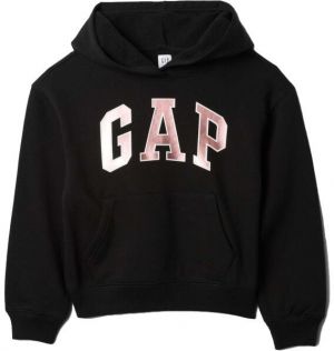 GAP V-BAS HERITAGE PO Dievčenská mikina, čierna, veľkosť