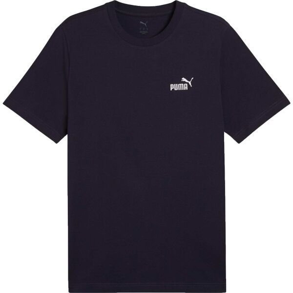 Puma ESSENTIALS SMALL NO. 1 LOGO TEE Pánske tričko, tmavo modrá, veľkosť XXXL