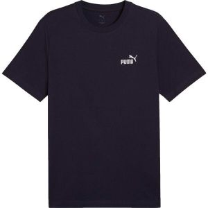 Puma ESSENTIALS SMALL NO. 1 LOGO TEE Pánske tričko, tmavo modrá, veľkosť XXXL