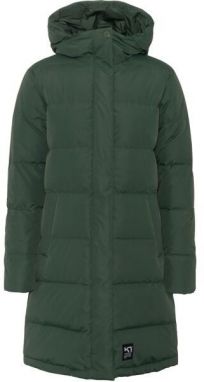 KARI TRAA KYTE Dámska páperová parka, tmavo zelená, veľkosť