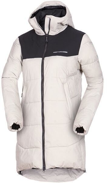 Northfinder RHIANNON Dámska outdoorová parka, béžová, veľkosť