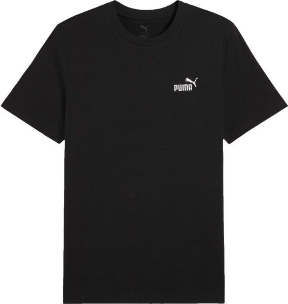 Puma ESSENTIALS SMALL NO. 1 LOGO TEE Pánske tričko, čierna, veľkosť