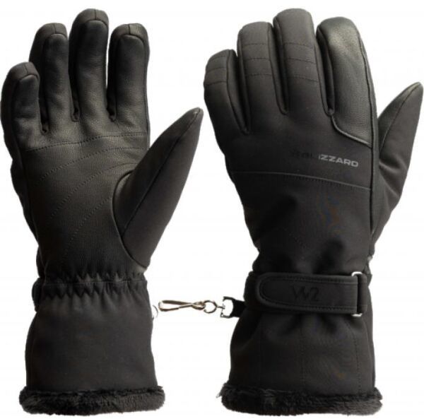 Blizzard GRACE W Dámske lyžiarske rukavice, čierna, veľkosť