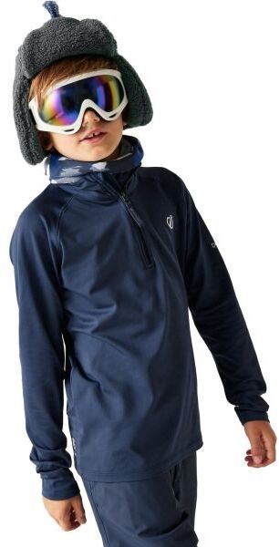 Dare2b CONSIST II CORE ST Chlapčenská mikina, tmavo modrá, veľkosť 5-6Y