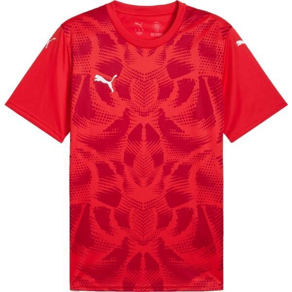 Puma TEAMGLORY JERSEY Pánske futbalové tričko, červená, veľkosť XXXL