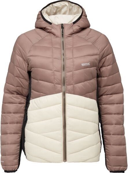 REGATTA OUTDOORS HOODED DALENT W Dámska bunda, hnedá, veľkosť
