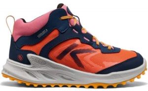 Keen ZIONIC MID WP YOUTH Detská outdoorová obuv, oranžová, veľkosť 38