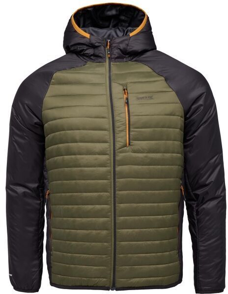 REGATTA OUTDOORS ROWAK Pánska bunda, tmavo zelená, veľkosť