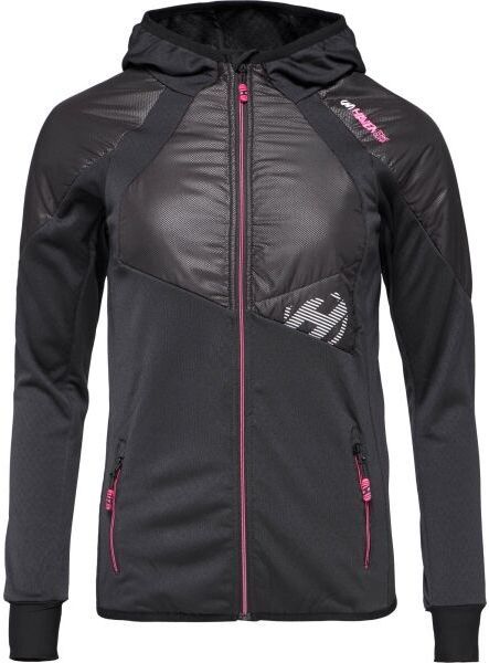 HAVEN POLARTIS HOODIE WMS Cyklistická mikina, čierna, veľkosť