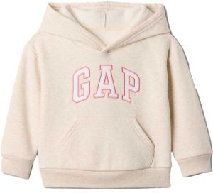 GAP V-LOGO PO Detská mikina, béžová, veľkosť 4Y