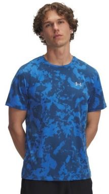 Under Armour LAUNCH PRINTED Pánske tričko, modrá, veľkosť M