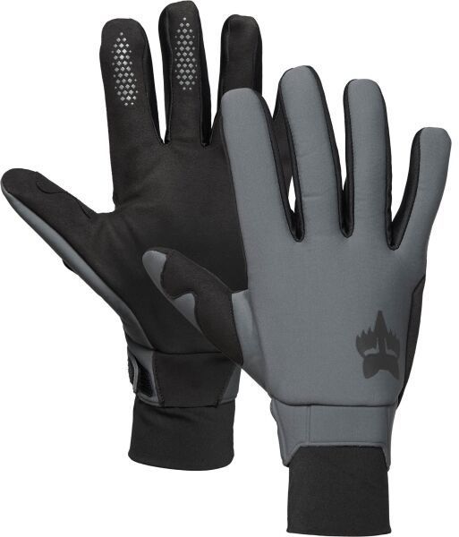 Fox DEFEND THERMO GLOVE Cyklistické rukavice, tmavo sivá, veľkosť XXL
