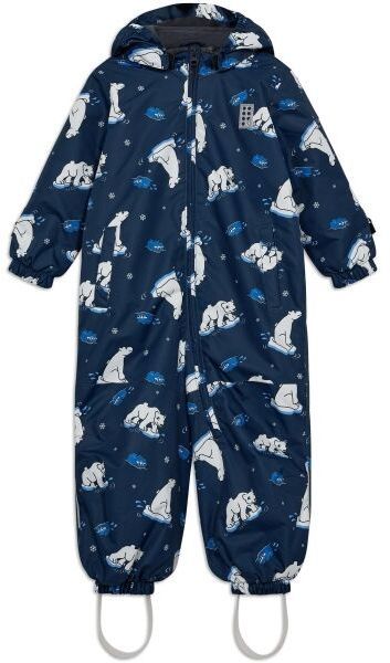LEGO® kidswear LWJERI 704 Detská zimná kombinéza, tmavo modrá, veľkosť