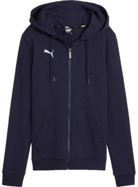 Puma TEAMGOAL CASUALS HOODED JACKET W Dámska mikina, tmavo modrá, veľkosť
