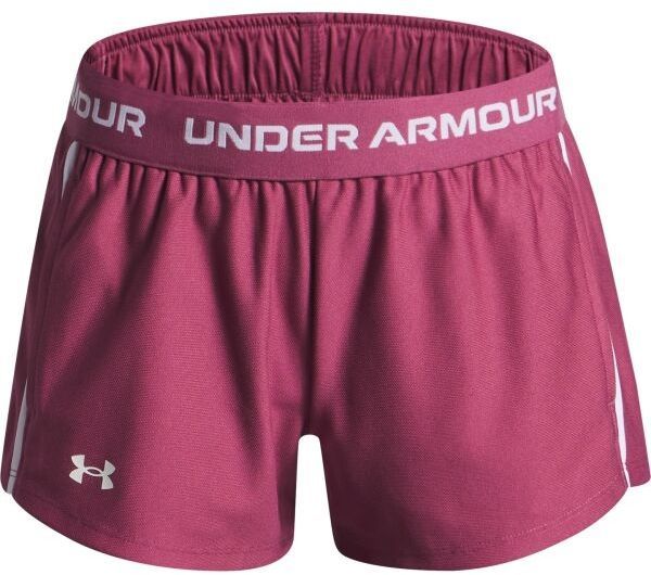 Under Armour TECH PLAY UP Dievčenské krátke nohavice, červená, veľkosť M