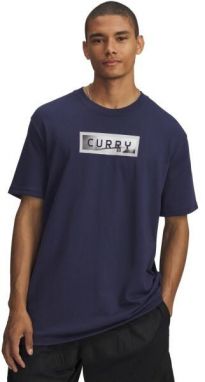 Under Armour CURRY TREND TEE 1 Pánske tričko, tmavo modrá, veľkosť M