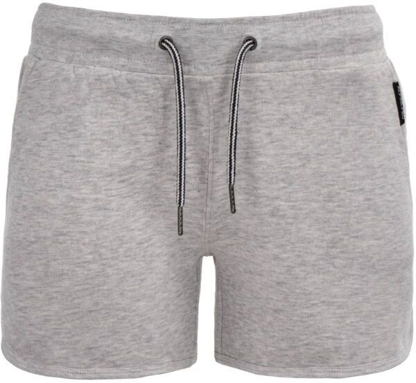 ALPINE PRO OLEMA Dámske bavlnené krátke nohavice, sivá, veľkosť