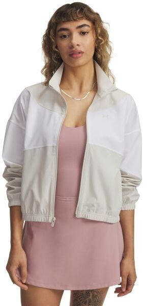 Under Armour RIVAL WOVEN JACKET Dámska bunda, biela, veľkosť M