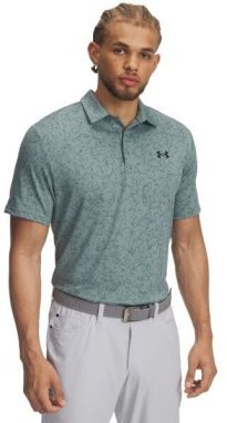 Under Armour PLAYOFF 3.0 Pánske golfové tričko, svetlo zelená, veľkosť L
