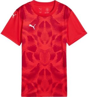 Puma TEAMULTIMAT W Dámske športové tričko, červená, veľkosť