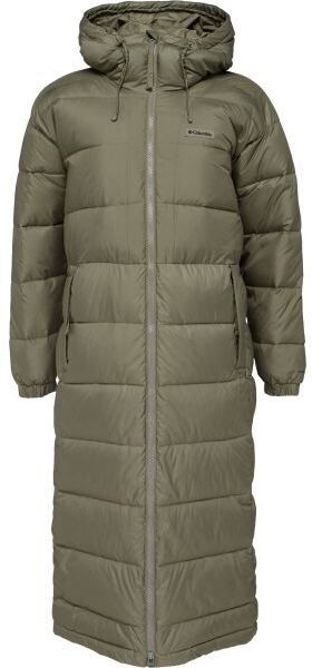 Columbia PIKE LAKE™ III LONG JACKET Dámsky zimný kabát, khaki, veľkosť