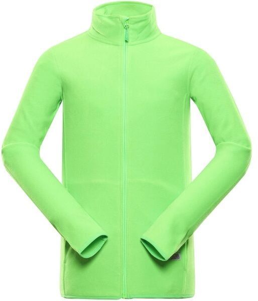 ALPINE PRO GARIM Pánska outdoorová mikina, zelená, veľkosť