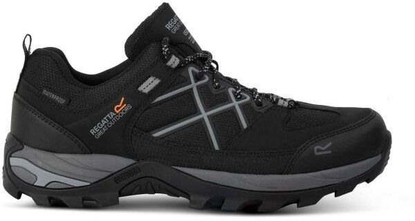 REGATTA OUTDOORS SAMARIS III LOW Pánska treková obuv, čierna, veľkosť