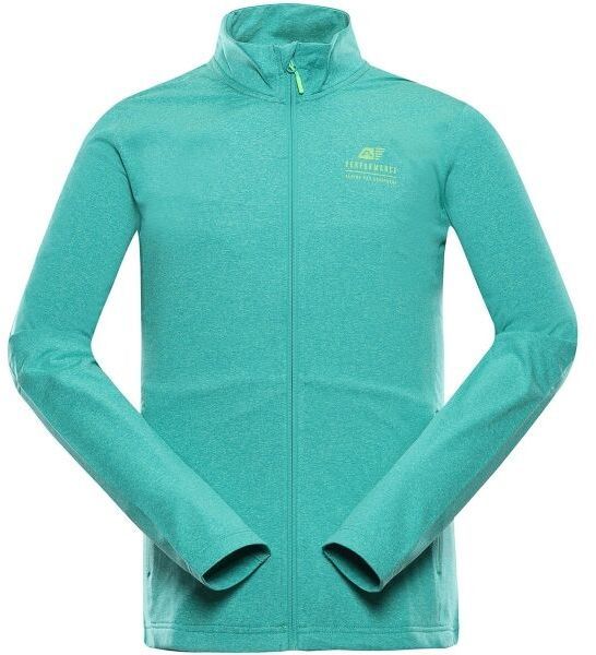 ALPINE PRO FRASEB Pánska rýchloschnúca mikina, zelená, veľkosť