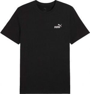 Puma ESSENTIALS SMALL NO. 1 LOGO TEE Pánske tričko, čierna, veľkosť