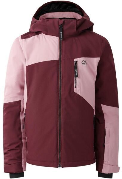 Dare2b RIPPER Dievčenská lyžiarska bunda, vínová, veľkosť 7-8Y