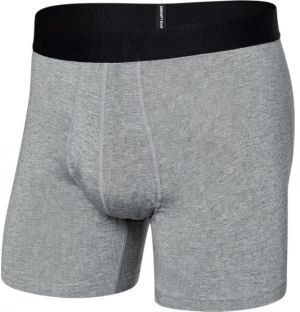 SAXX DROPTEMP COOLING COTTON Pánske boxerky, sivá, veľkosť