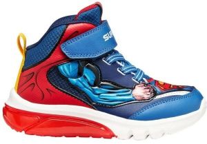 Geox J CIBERDRON Chlapčenská voľnočasová obuv, modrá, veľkosť