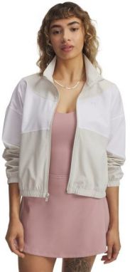 Under Armour RIVAL WOVEN JACKET Dámska bunda, biela, veľkosť L