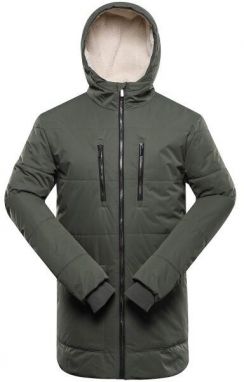 ALPINE PRO COLWEL Pánska zimná bunda, zelená, veľkosť 4XL
