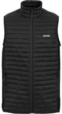 REGATTA OUTDOORS ANDRESON HYBRID GILET Pánska vesta, čierna, veľkosť
