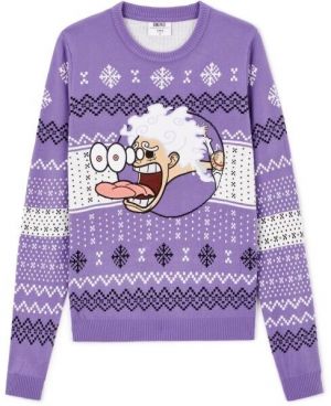 CELIO LJEONEUW Pánsky sveter, fialová, veľkosť