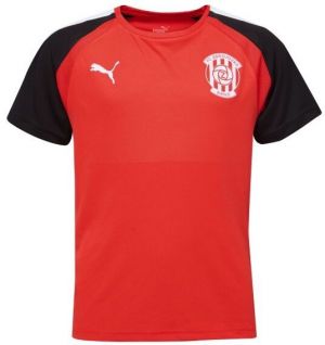 Puma TEAMPACER JERSEY JR Detský futbalový dres, červená, veľkosť