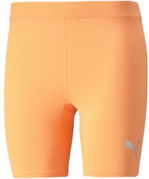 Puma LIGA BASELAYER SHORT TIGHT PKN Dámske kraťasy, oranžová, veľkosť