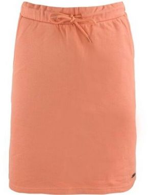 ALPINE PRO GORMA Dámska letná sukňa s vreckami, oranžová, veľkosť