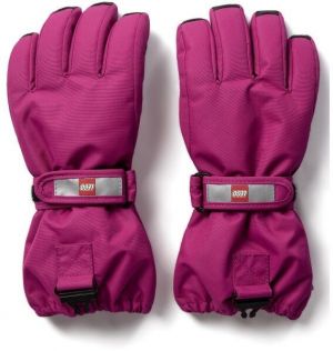 LEGO® kidswear LWATLIN 700 Detské lyžiarske rukavice, ružová, veľkosť 98-104